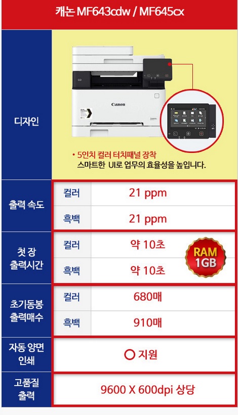 [Canon] MF645Cx 컬러레이져 복합기 (토너포함).jpg